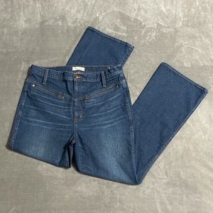Madewell Skinny Flare Medium Wash Jeans!